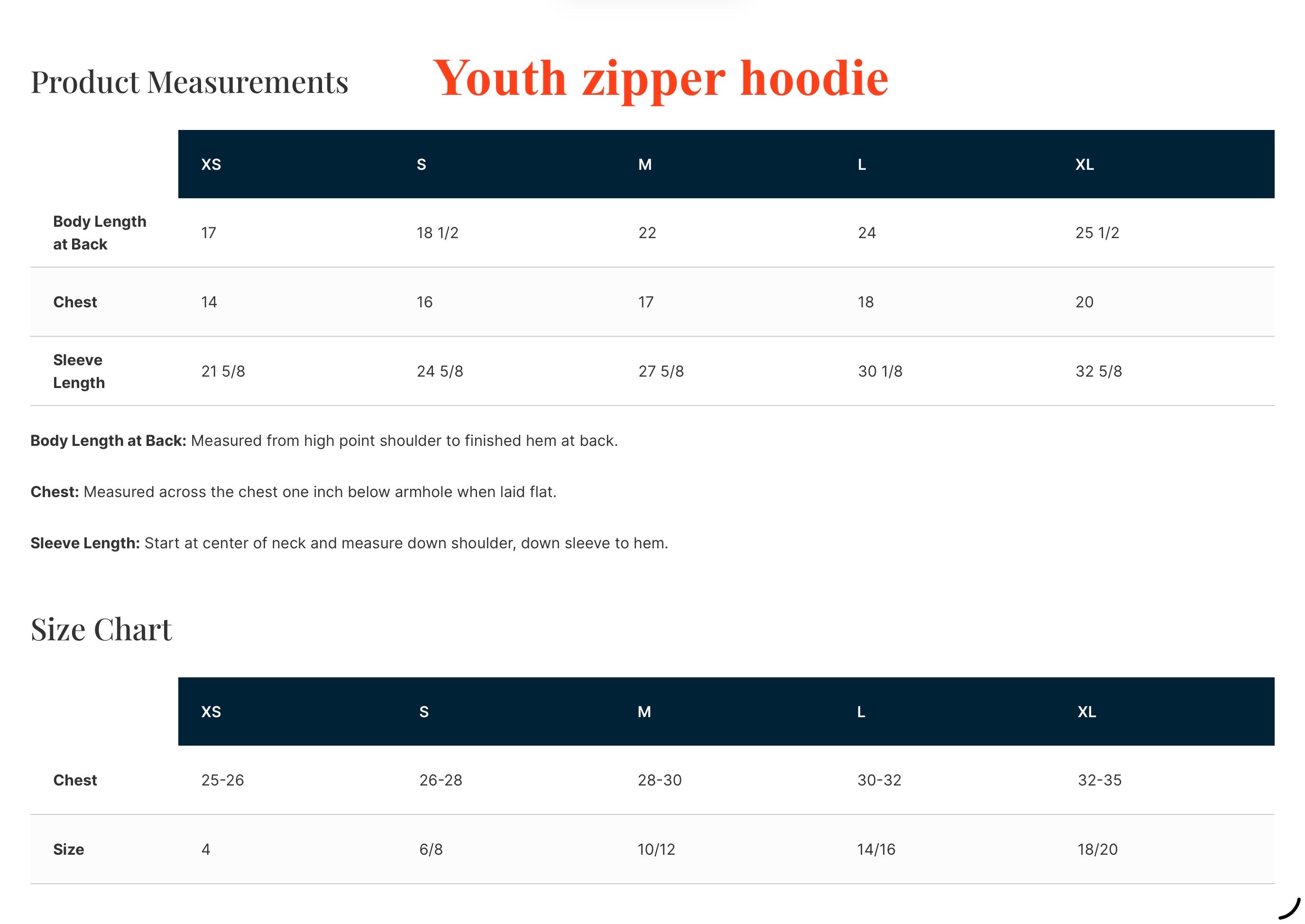 NEW! Youth Full-zip Sweatshirt